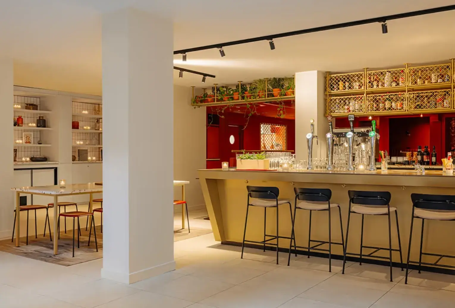 Bar at Eden Hotel Amsterdam